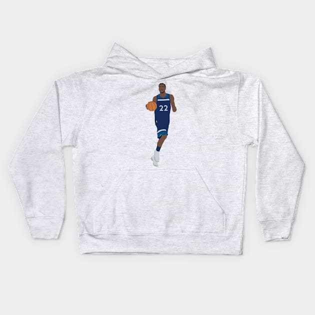 Andrew Wiggins Kids Hoodie by Mortimermaritin